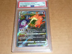 2022 Pokemon SWORD SHIELD BSP FULL ART CHARIZARD VSTAR ULTRA PREMIUM #262 PSA 7 - Image 1
