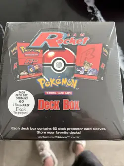 Pokemon TCG Team Rocket Deck Box Display (6 ct) Wizards of The Coast Sealed - Image 1