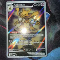 Alakazam 009 Black Star Promo 2025 Pokemon Mega Evolutions ETB Promo TCG - Image 1