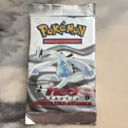 Pokemon Neo Genesis Spanish Booster Pack 1st Edition Lugia Wizards of the Coast - Image 1
