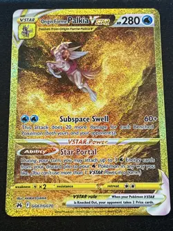 Pokemon Origin Forme Palkia VSTAR GG67/GG70 Crown Zenith Secret Rare Holo 280 HP - Image 1