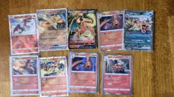 Pokemon japanese Charizard lot of 9 - Image 1
