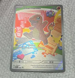 Pokemon Charmander FIRST PARTNER ILLUSTRATION COLLECTION - Image 1