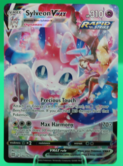 2022 Pokemon SWSH Brilliant Stars Sylveon VMAX Trainer Gallery #TG15/TG30 - Image 1