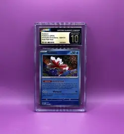 Pokemon Goldeen 020/131 Sv: Prismatic Evolutions Poke Ball Pattern Holo CGC 10 - Image 2