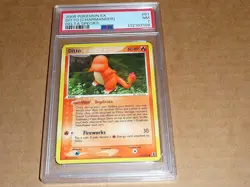 2005 Pokemon EX DITTO CHARMANDER DELTA SPECIES #61 PSA 7 - Image 1