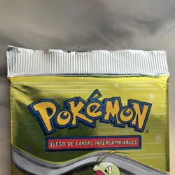 Pokemon TCG Neo Genesis 1st Edition Booster Pack Spanish Meganium Wizards - Image 3