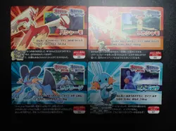 Pokemon Scrap Card x4 Omega Ruby Alpha Sapphire Blaziken Swampert etc #14 - Image 1