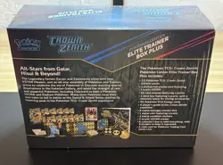 Pokemon Center Crown Zenith Elite Trainer Box TCG Sealed - Image 2