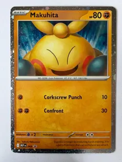 Pokemon Makuhita Cosmos Holo Mega Evolution Promo 068 - Image 1