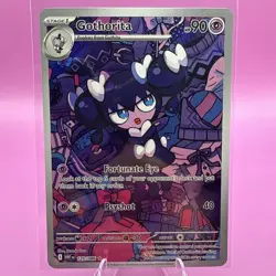 Pokemon - 125/086 Gothorita SV White Flare Illustration Rare Full Art NM TCG - Image 1
