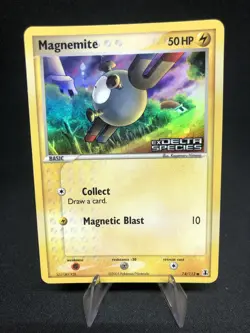 Magnemite 74/113 Pokemon Delta Species Stamped Reverse Holo NM - Image 1