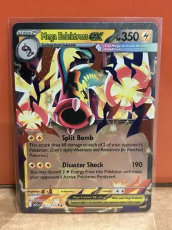 Pokemon TCG Mega Evolution Ascended Heroes Mega Elektross EX 061/217 - Image 1