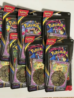 Pokemon Phantasmal Flames Mega Evolution Blister LOT 20 Sealed - Image 4