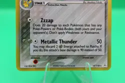 Pokemon Raichu Holo Rare Delta Species 15/110 Holon Phantoms. LP - Image 4