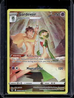 2022 Pokemon SWSH Silver Tempest Gardevoir Trainer Gallery Holo #TG05/TG30 - Image 1