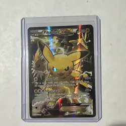The Pokemon Company Pikachu EX XY124 XY Full Art Promo Holo Basic 130 HP - Image 1