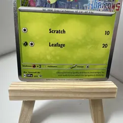 Sprigatito 191 SV – Scarlet & Violet Promo – Holo – Pokemon TCG Stamped - Image 2