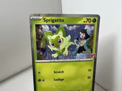 Sprigatito 191 SV – Scarlet & Violet Promo – Holo – Pokemon TCG Stamped - Image 4