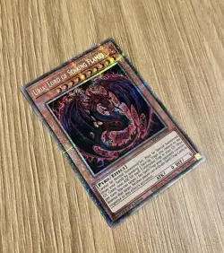 Uria, Lord of Searing Flames MZMU-EN000 Starlight Rare Alt Art Yu-Gi-Oh! NEW - Image 1