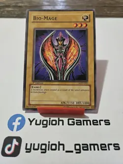 Yu-Gi-Oh Bio Mage LON 1st Edition Common Light Played - Image 1
