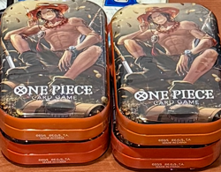 One Piece Tin Pack Set Vol 2 OP-13 Factory Sealed (2 Tins) - Image 1