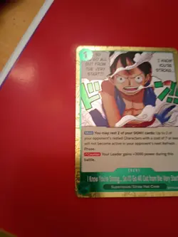 One Piece 15 Card Lot Including I Know You're Strong Green Foil - Image 3