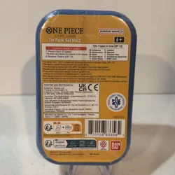 One Piece Tin Pack Set Vol. 2 Sabo - In Hand Bandai TCG Volume 2 New Sealed - Image 4