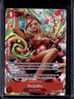 2025 One Piece Kujyaku Super Rare Alternative Art #OP11-004 - Image 1