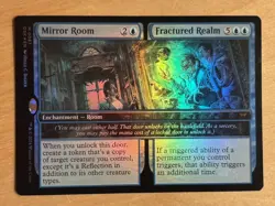 Magic the Gathering MTG Mirror Room / Fractured Realm Foil Duskmourn NM - Image 1