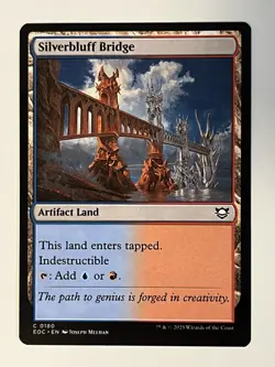 Silverbluff Bridge Commander: Edge of Eternities Non-Foil Regular MTG - Image 1