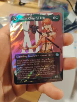MtG Vanille, Cheerful l'Cie ( Borderless ) Final Fantasy ( Surge Foil ) Magic - Image 1