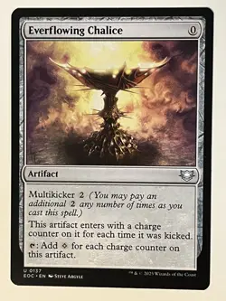Everflowing Chalice Commander: Edge of Eternities Non-Foil Regular MTG - Image 1