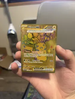 Pokemon Pikachu ex Sv: Prismatic Evolutions Hyper Rare Holo 179/131 200 HP - Image 1