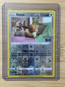 Eevee 054/078 Pokemon GO Reverse Holo - Image 1