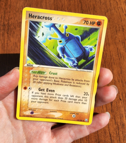 Pokemon TCG Heracross EX Team Rocket Returns 43/109 uncommon non-holo 2004 LP - Image 3