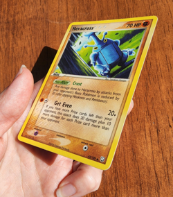 Pokemon TCG Heracross EX Team Rocket Returns 43/109 uncommon non-holo 2004 LP - Image 4
