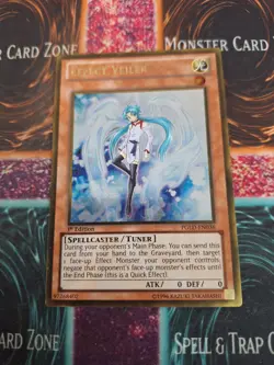 Yugioh Effect Veiler PGLD-EN036 Gold Rare 1st Edition Lightly Played - Image 2
