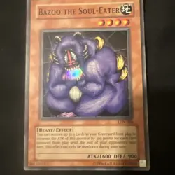 Yu-Gi-Oh! TCG Bazoo the Soul-Eater LON-064 Super Rare Unlimited - Image 2