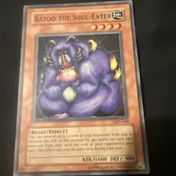 Yu-Gi-Oh! TCG Bazoo the Soul-Eater LON-064 Super Rare Unlimited - Image 3