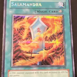 2002 Yu-gi-oh Salamandra DDS-006 (Dark Duel Stories Gameboy Promo) - Image 1