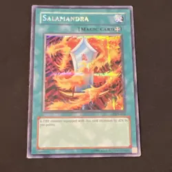 2002 Yu-gi-oh Salamandra DDS-006 (Dark Duel Stories Gameboy Promo) - Image 3