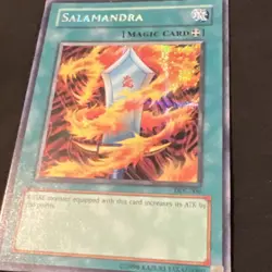 2002 Yu-gi-oh Salamandra DDS-006 (Dark Duel Stories Gameboy Promo) - Image 4