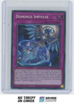 2020 YuGiHo Prismatic Secret Rare Dominus Impulse #MP25-EN116 - Image 1