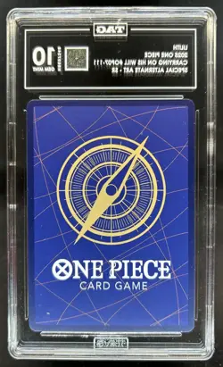 2025 One Piece Carrying On His Will Lilith Special Card Alt Art #OP07-111 TAG 10 - Image 2