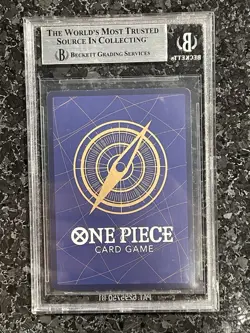 Luffy Alt Art Treasure Rare OP07-109 OPTCG Two Legends Series BGS 9 - Image 2