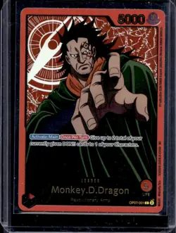 2024 One Piece 500 Years in the Future Monkey.D.Dragon Leader #OP07-001 - Image 1