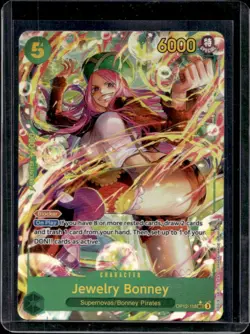 2025 One Piece Legacy of the Master Jewelry Bonney Alternate Art #OP12-118 - Image 1