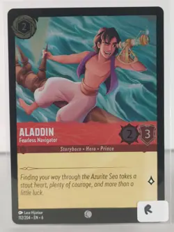 Aladdin - Azurite Sea - 112/204 - Lorcana TCG - Foil - Common - Image 2