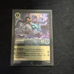 Jasmine Fearless Princess Disney Lorcana 178/204 Mint Condition Holo Foil - Image 1